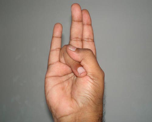 Surya-Mudra